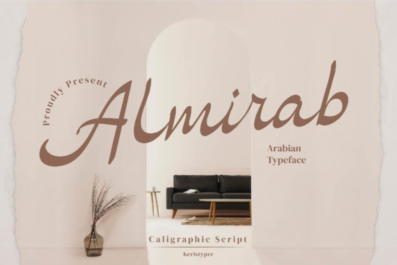 Almirab Script Font for Web Design
