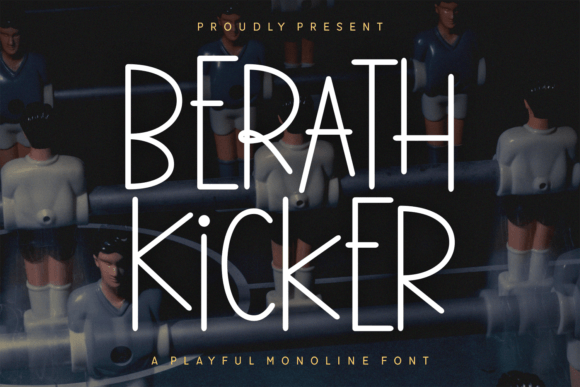 Berath Kicker: A Playful Font for Modern Web Design
