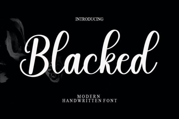 Blacked Script Font Review for Real-World Design