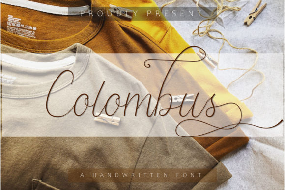 Bring Your Creations to Life with the Colombus Font