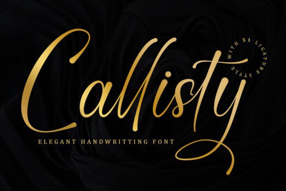 Callisty: A Handwritten Font for Modern Web Design
