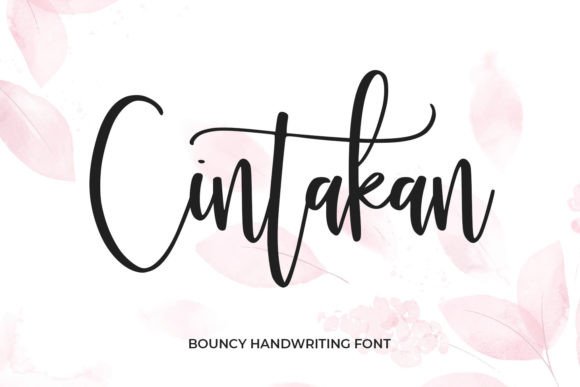 Cintakan: A Dazzling Script Font for Creative Projects
