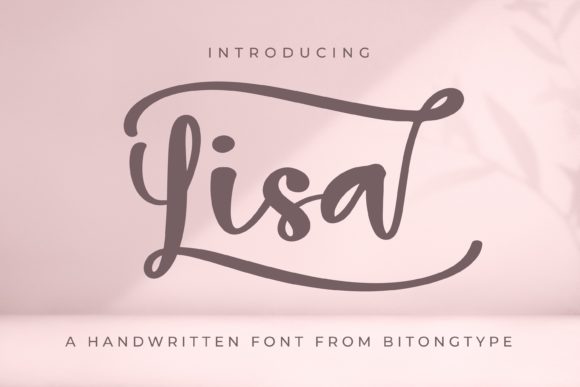 Discovering Lisa: A Delicate Script Font for Branding Projects