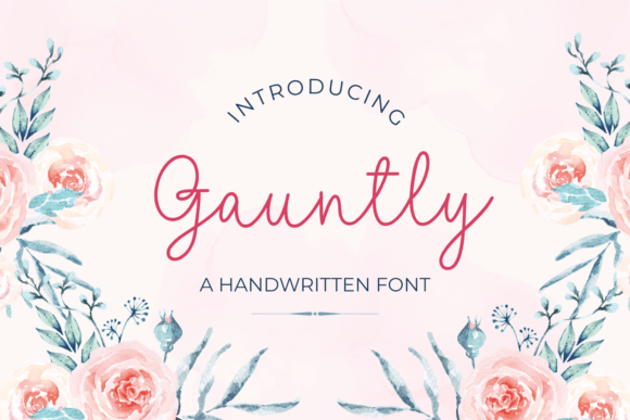 Gauntly Font for Modern Web Design