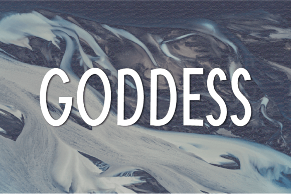 Goddess Font for Campaign Creatives