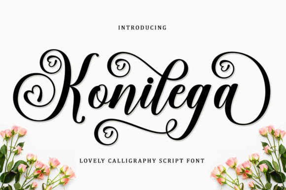 Konilega Script Font for Handmade Creations