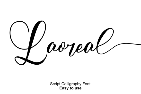 Laoreal Font for Handmade and Commercial Projects