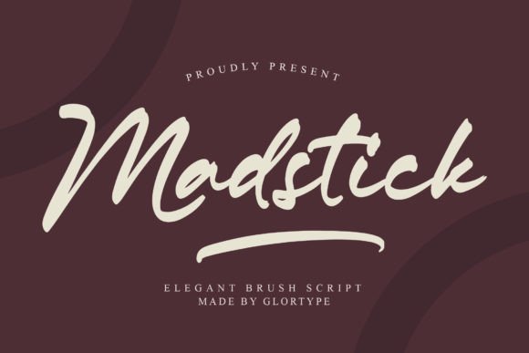 Madstick: A Modern Script Font for Handmade Creations