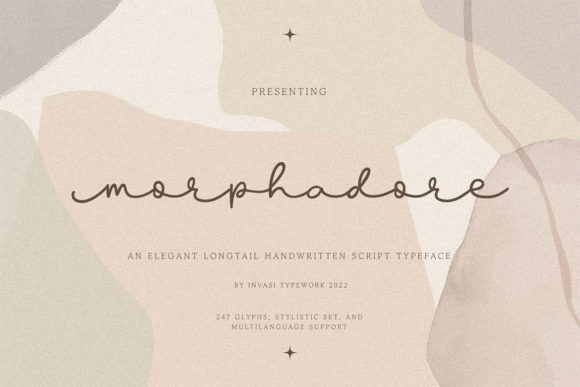 Morphadore Font for Handmade Creations