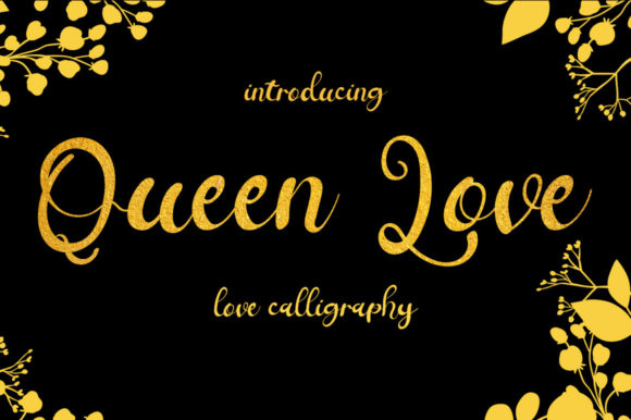 Queen Love Font Review for Campaign Design