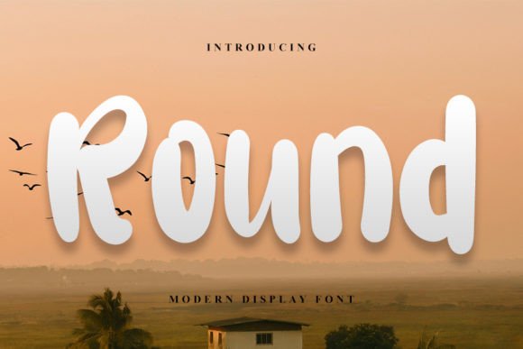 Round Font for Business Branding