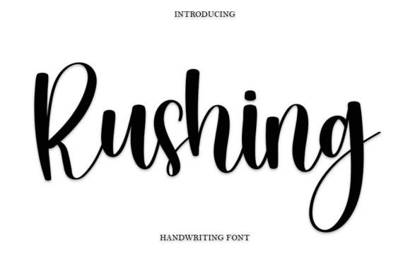Rushing Font for Business Branding That Feels Personal