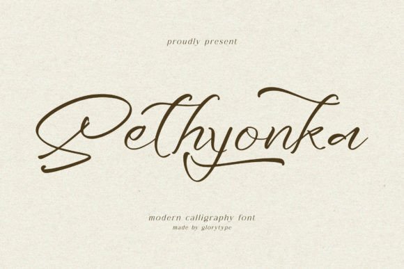 Sethyonka: A Script Font That Elevates Handmade Creations
