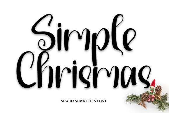 Simple Chrismas Font Review for Branding Projects