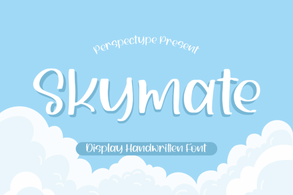 Skymate: A Handwritten Font for Craft Creators