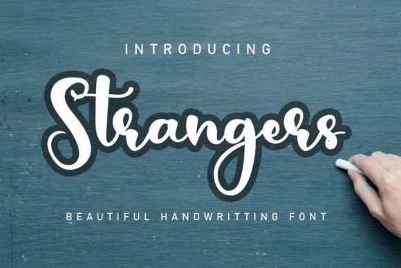 Strangers Font for Business Branding