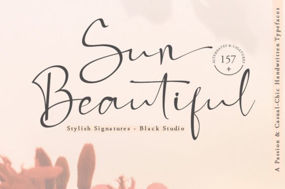 Sun Beautiful Script Font Review