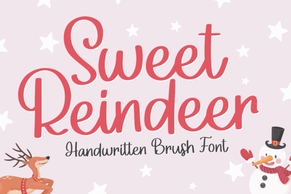 Sweet Reindeer: A Cozy Font for Clear Campaign Messaging