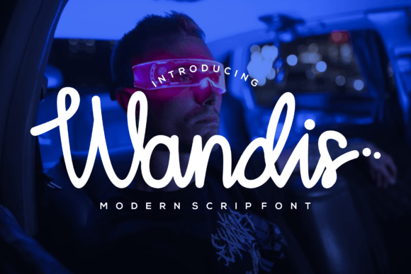 Wandis: A Modern Handwritten Font for Campaign Creativity