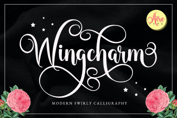 Wingcharm: A Majestic Font for Handmade Creations