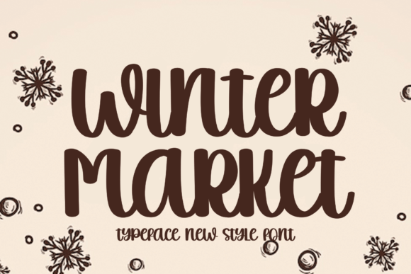 Winter Market Font for Eye-Catching Digital Campaigns