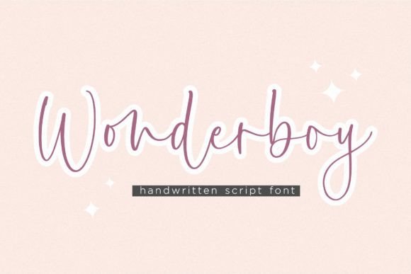 Wonderboy Font for Web Design and Branding